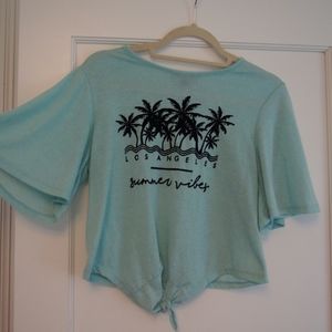 summer vibes crop top